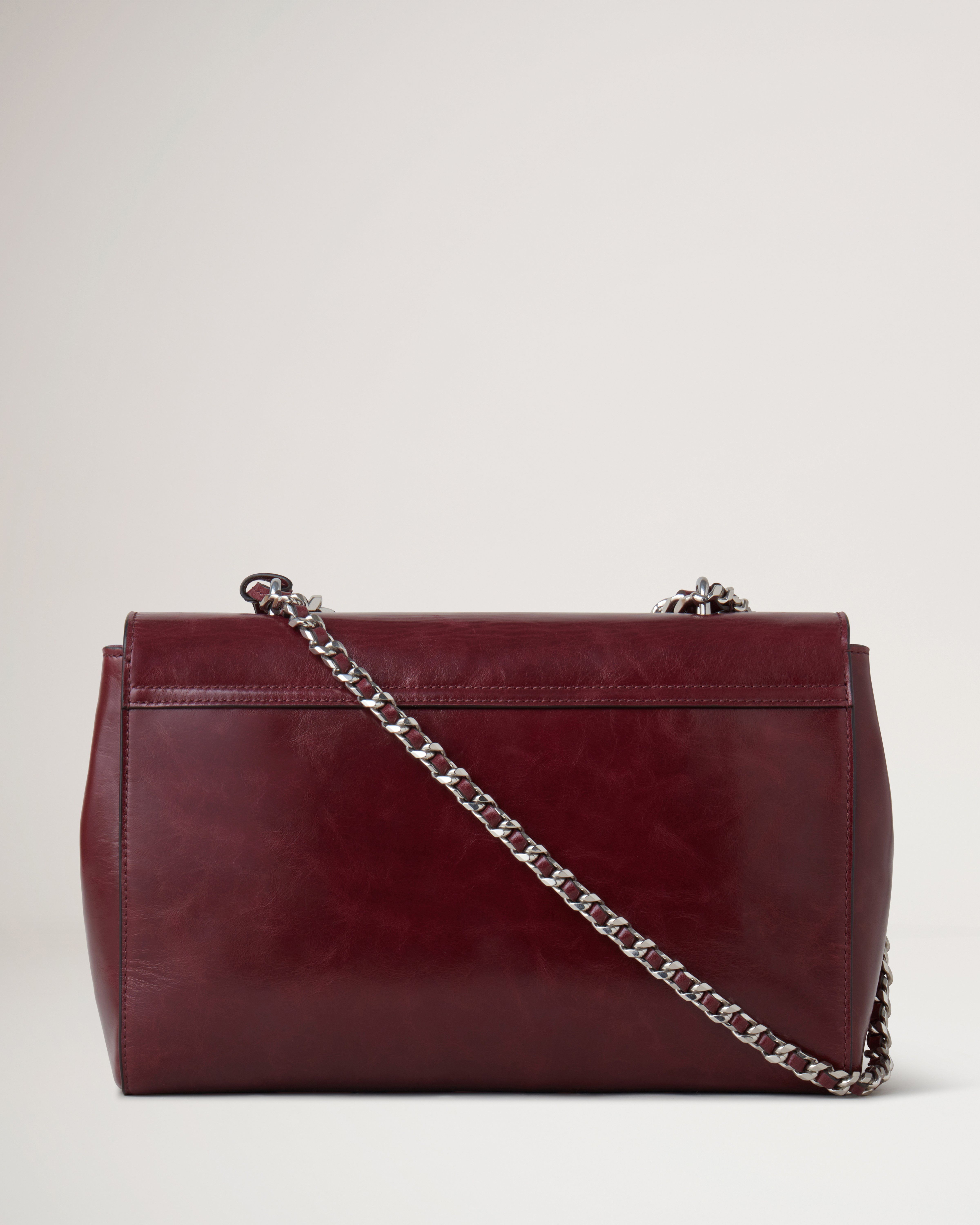 Medium Lily High Shine Leather