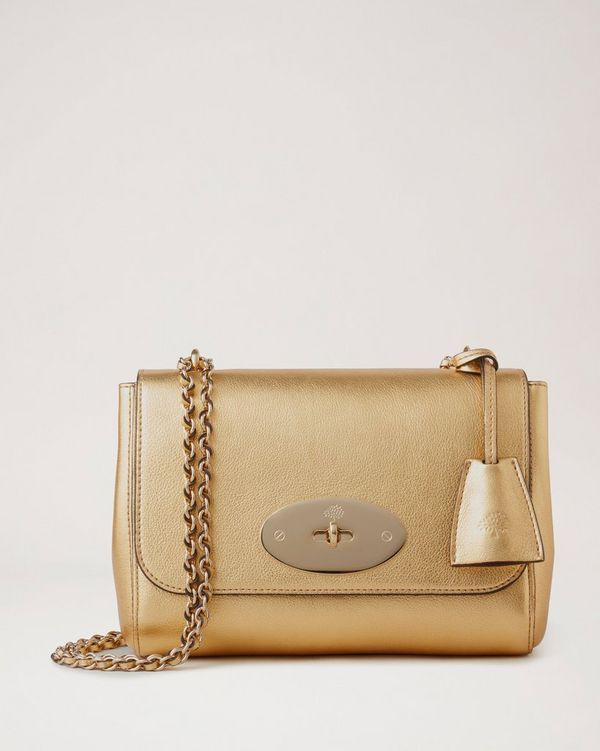 Mulberry gold clutch sale