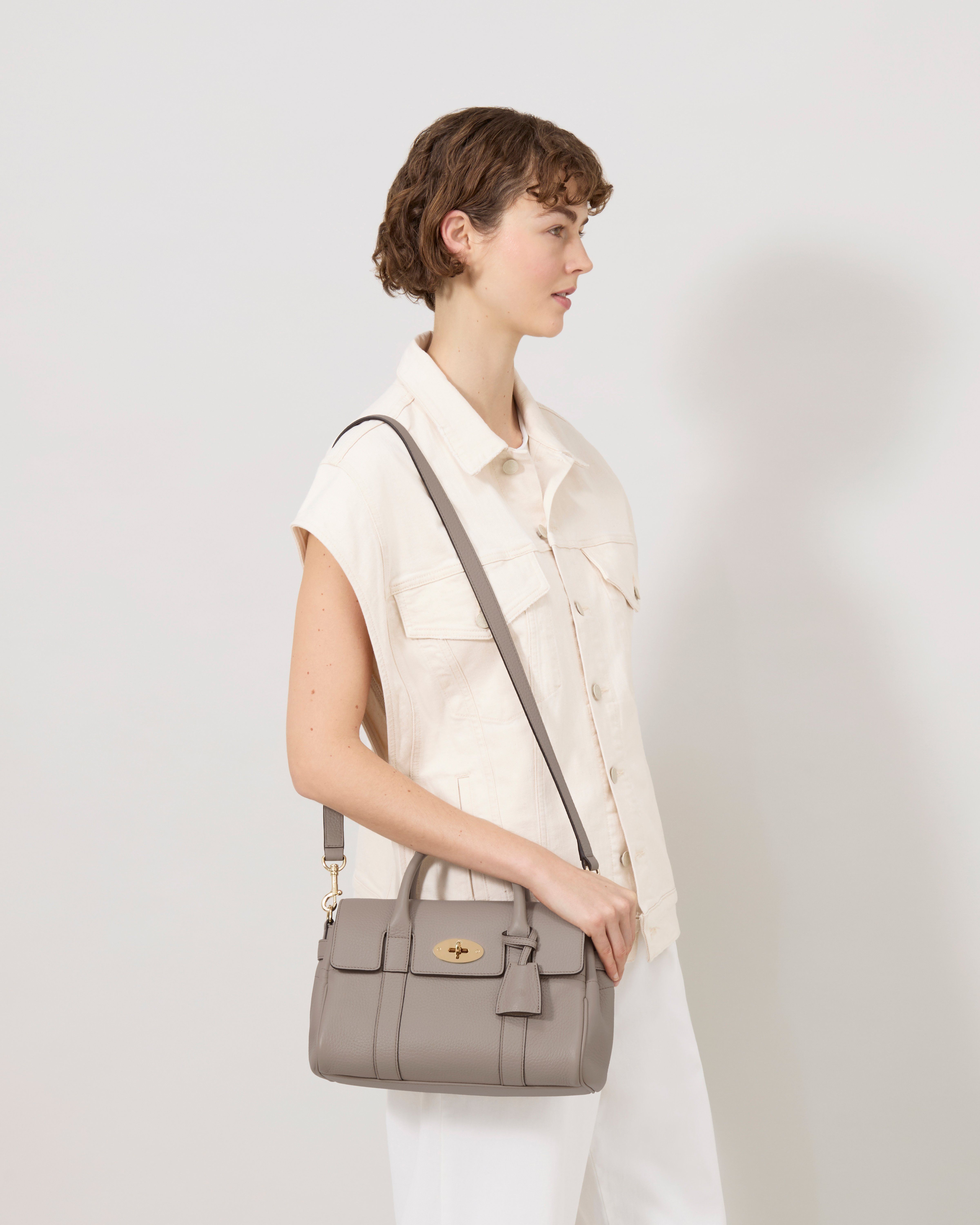 Mulberry | ベイズウォーター サッチェル | カシミヤトープ ヘビー