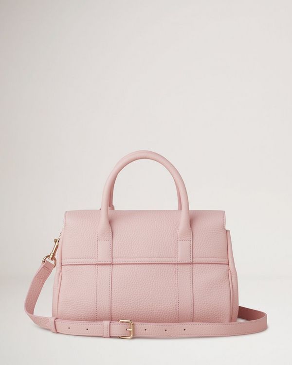 Bayswater Satchel | Powder Rose Heavy Grain | Women | Mulberry