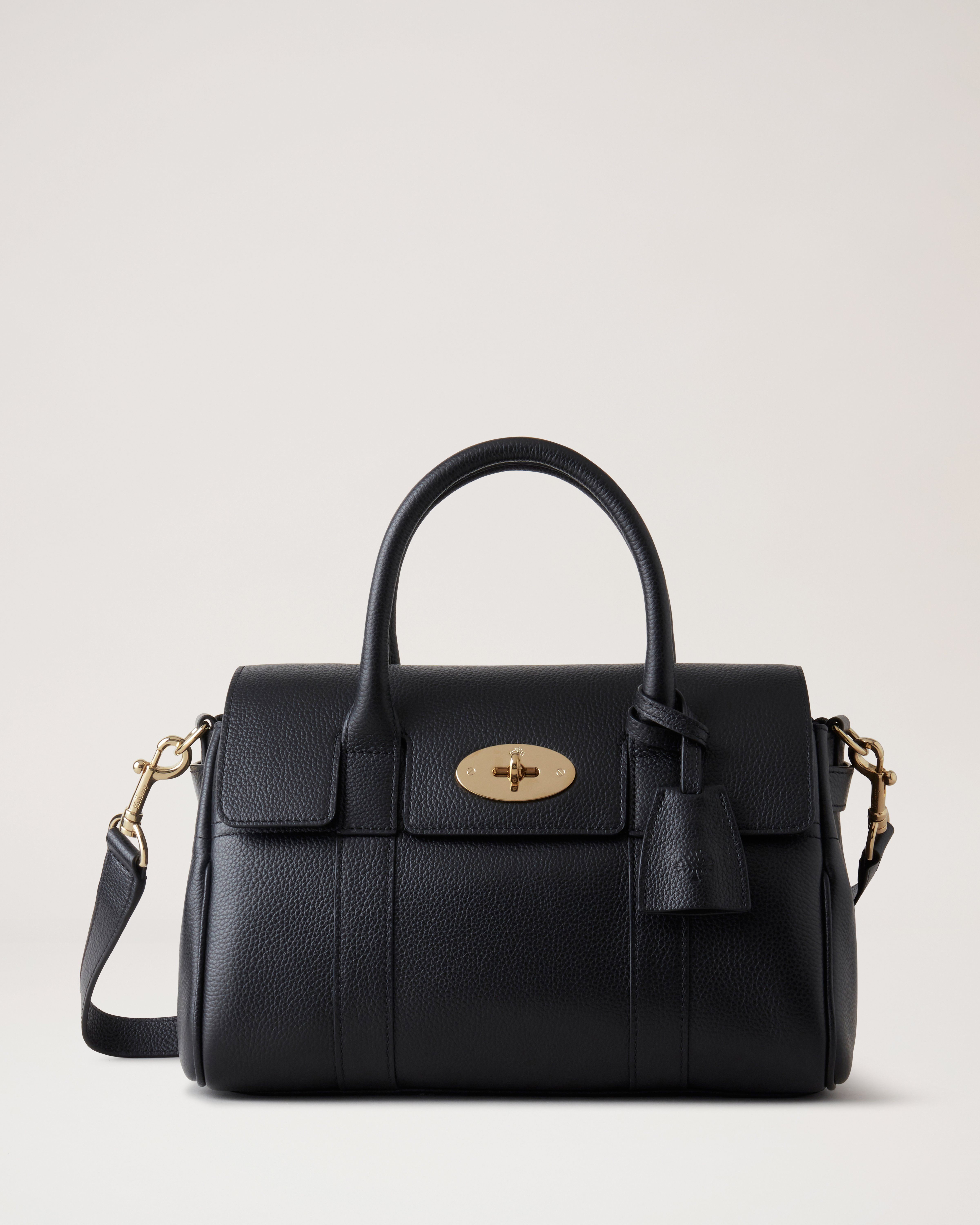 美品】Mulberry マルベリー ベイズウォーター レザーバッグ素材レザー