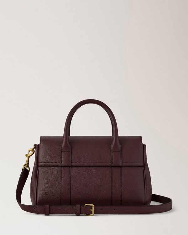 Mulberry | Bayswater Satchel | Oxblood Small Classic Grain | Bayswater