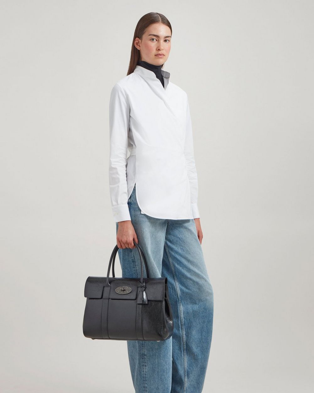Bayswater High Shine Calf Leather