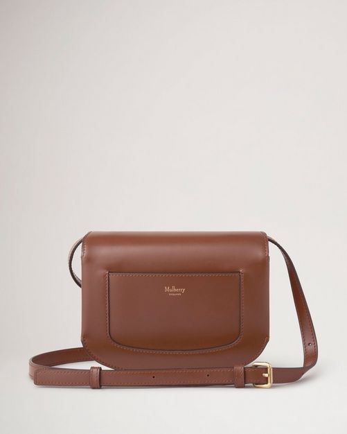 Mulberry | Small Pimlico Satchel | Bright Oak Super Lux Calf