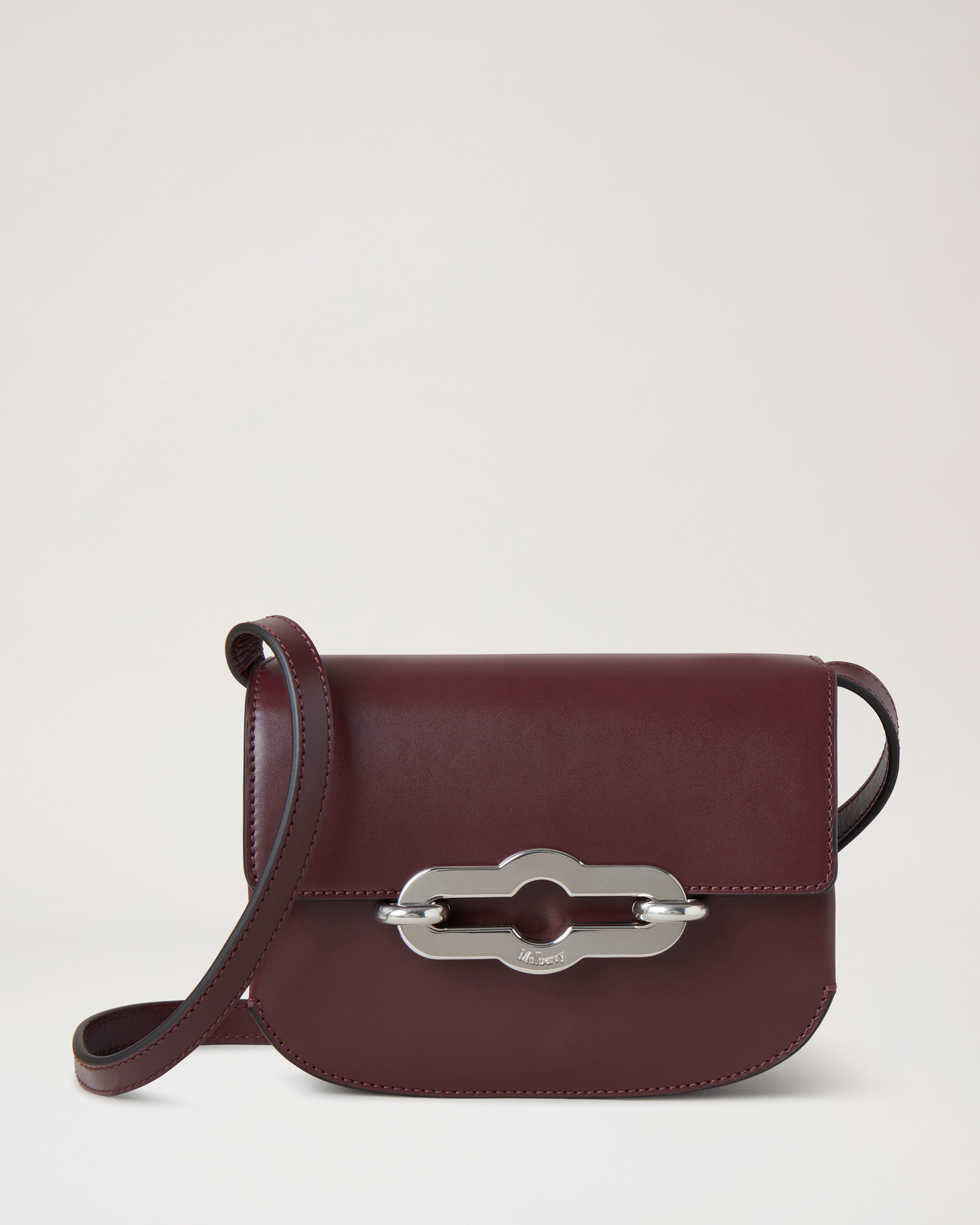 Satchel | Black Cherry Super Lux Calf Women | Mulberry