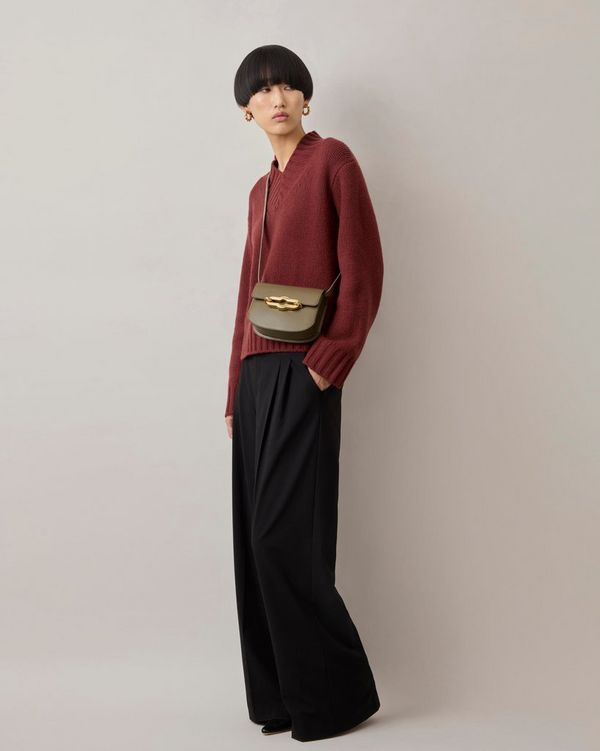 Mulberry | スモール ピムリコ サッチェル | リネングリーン Mulberry | スモール ピムリコ サッチェル | リネングリーン