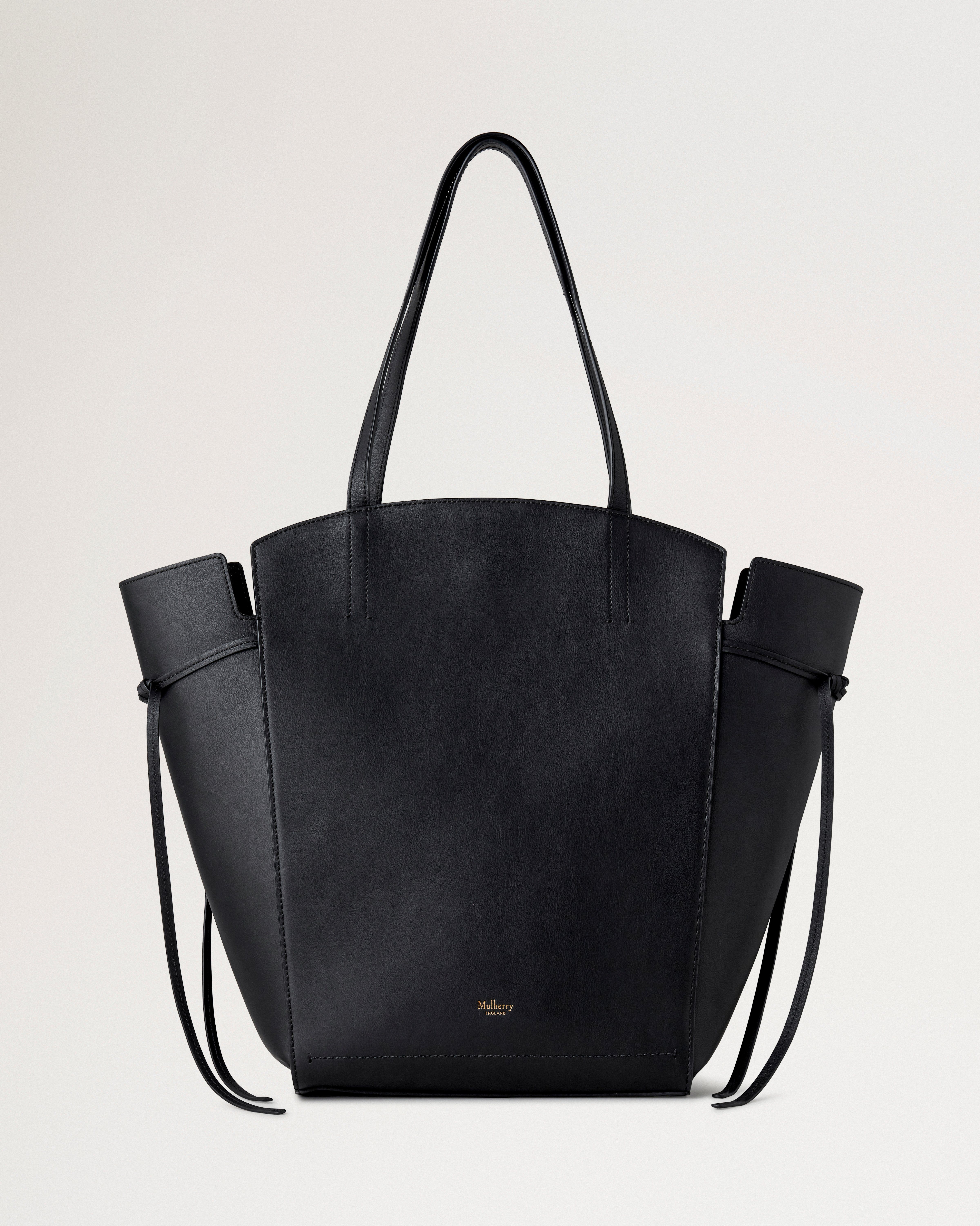 Clovelly Mini Tote Black Cherry Refined Flat Calf