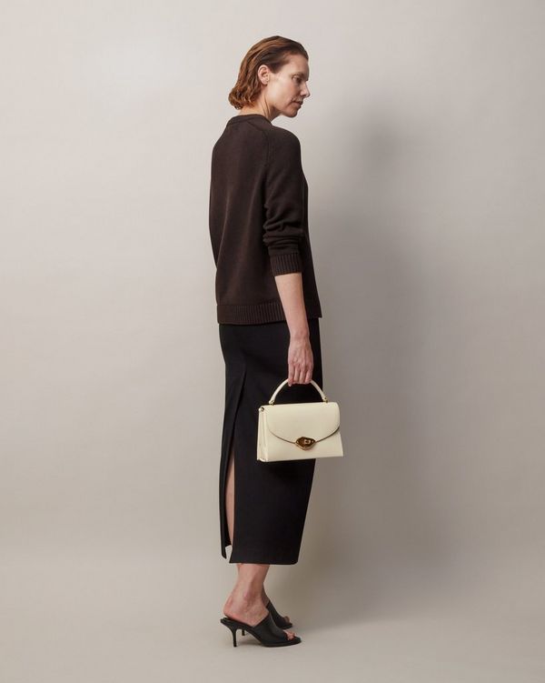 Mulberry | ラナ トップハンドル | エッグシェル ハイグロス Mulberry | ラナ トップハンドル | エッグシェル ハイグロス