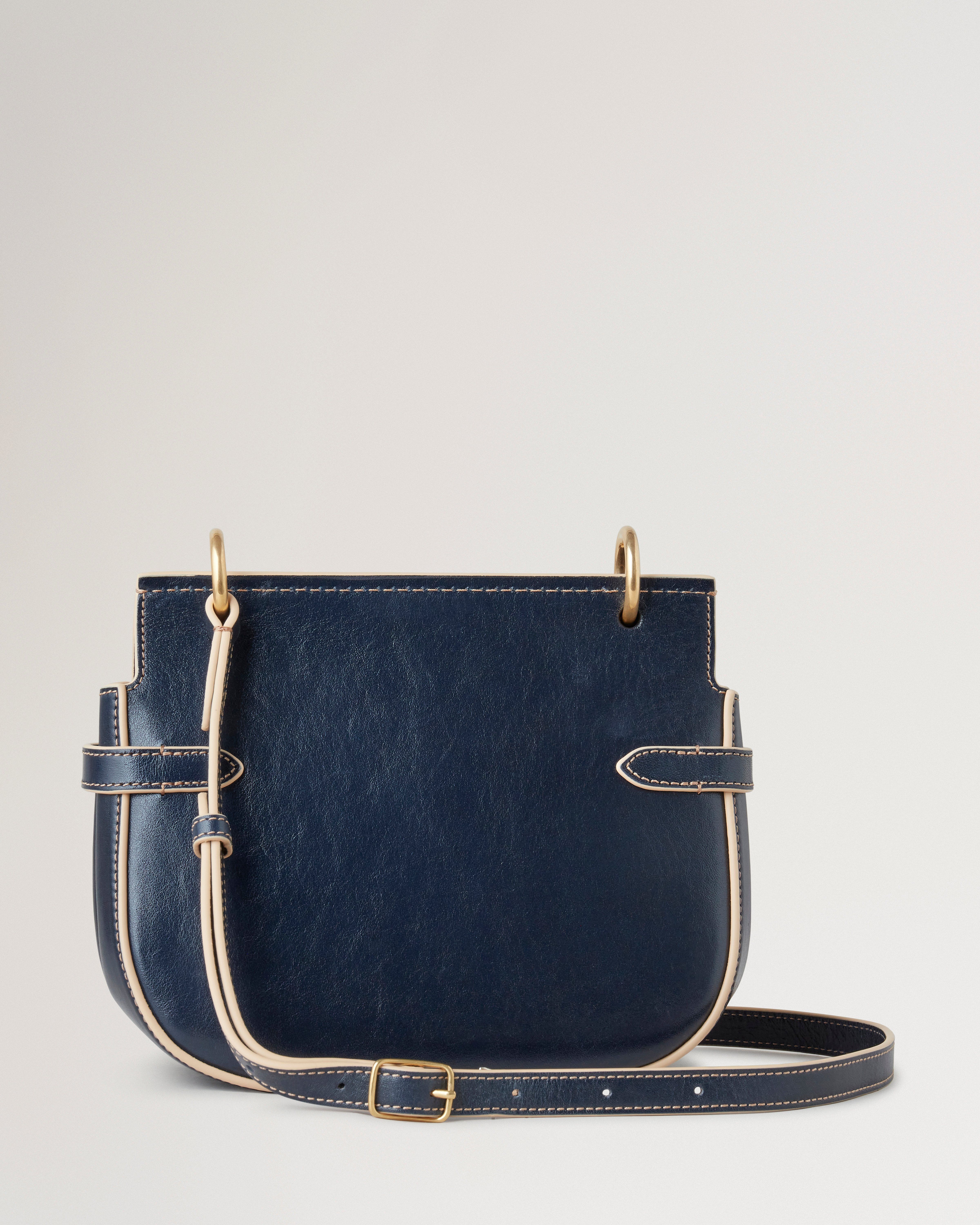 Navy discount satchel bag