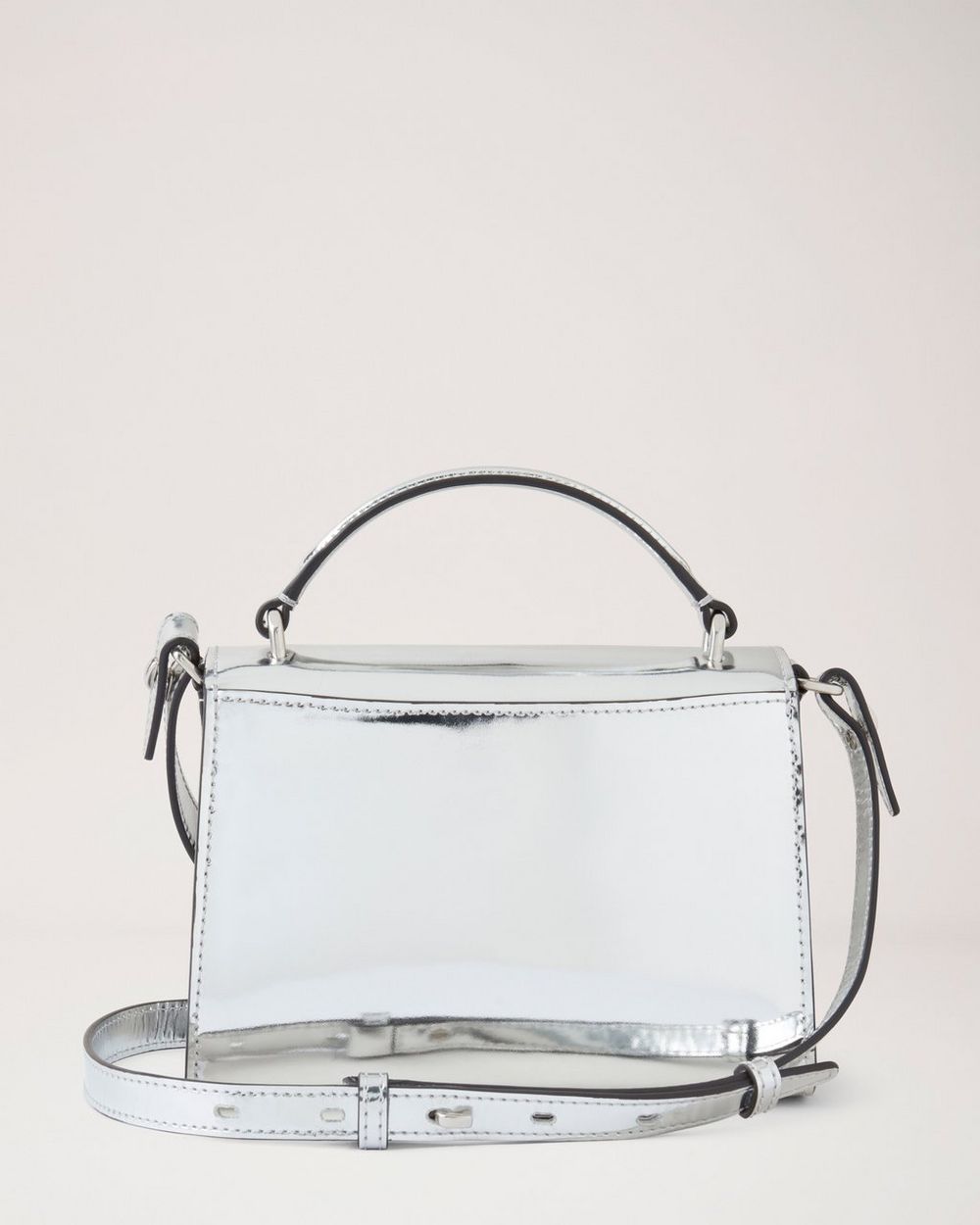 silver mirror bag