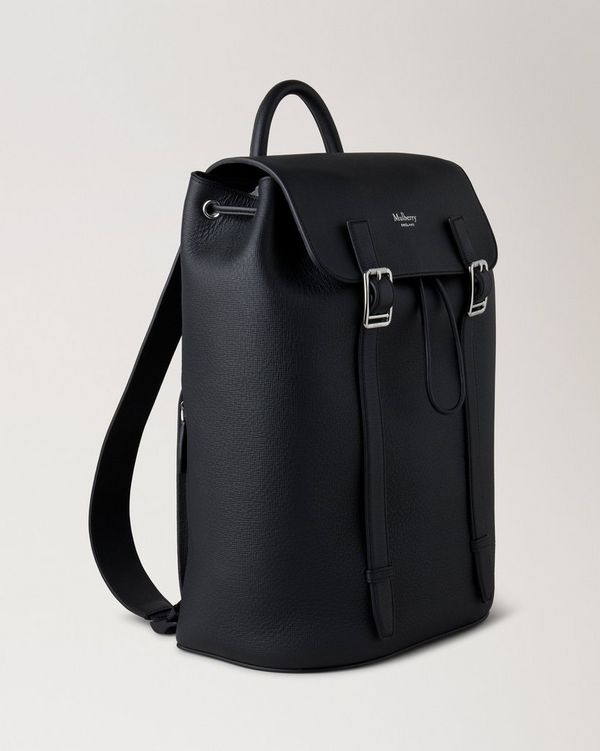 Mulberry top backpack black