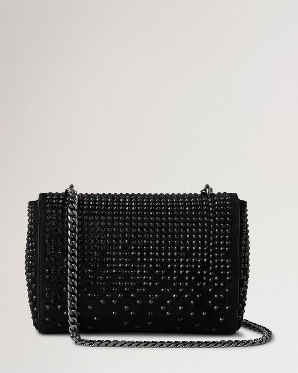 Lily | Black Hot Fix Crystals | Lily | Mulberry