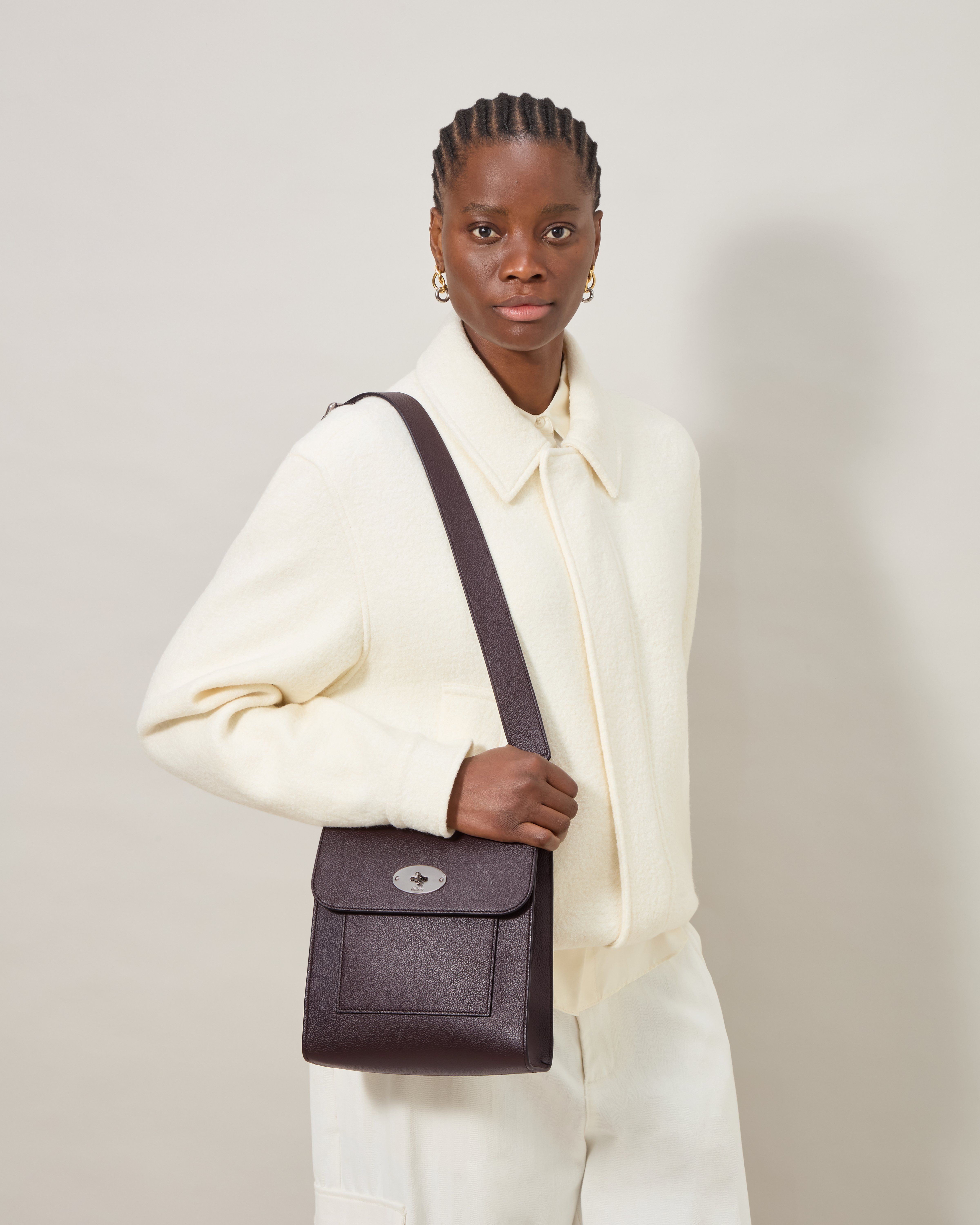 Mulberry | アントニー | エボニー スモール クラシック グレイン 