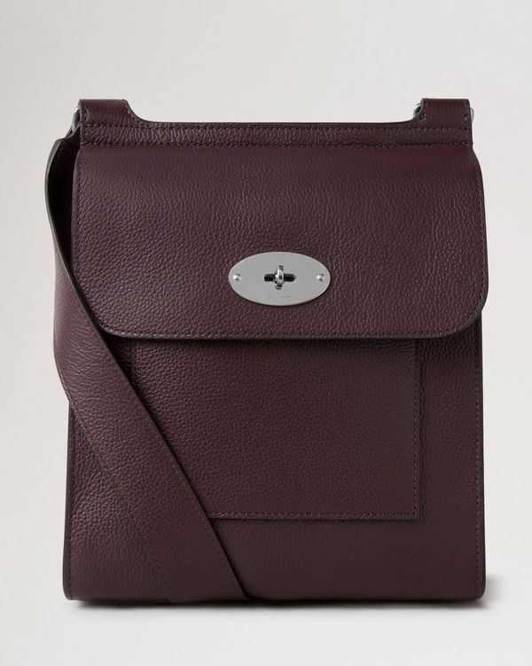 Antony Black Cherry Small Classic Grain Women Mulberry