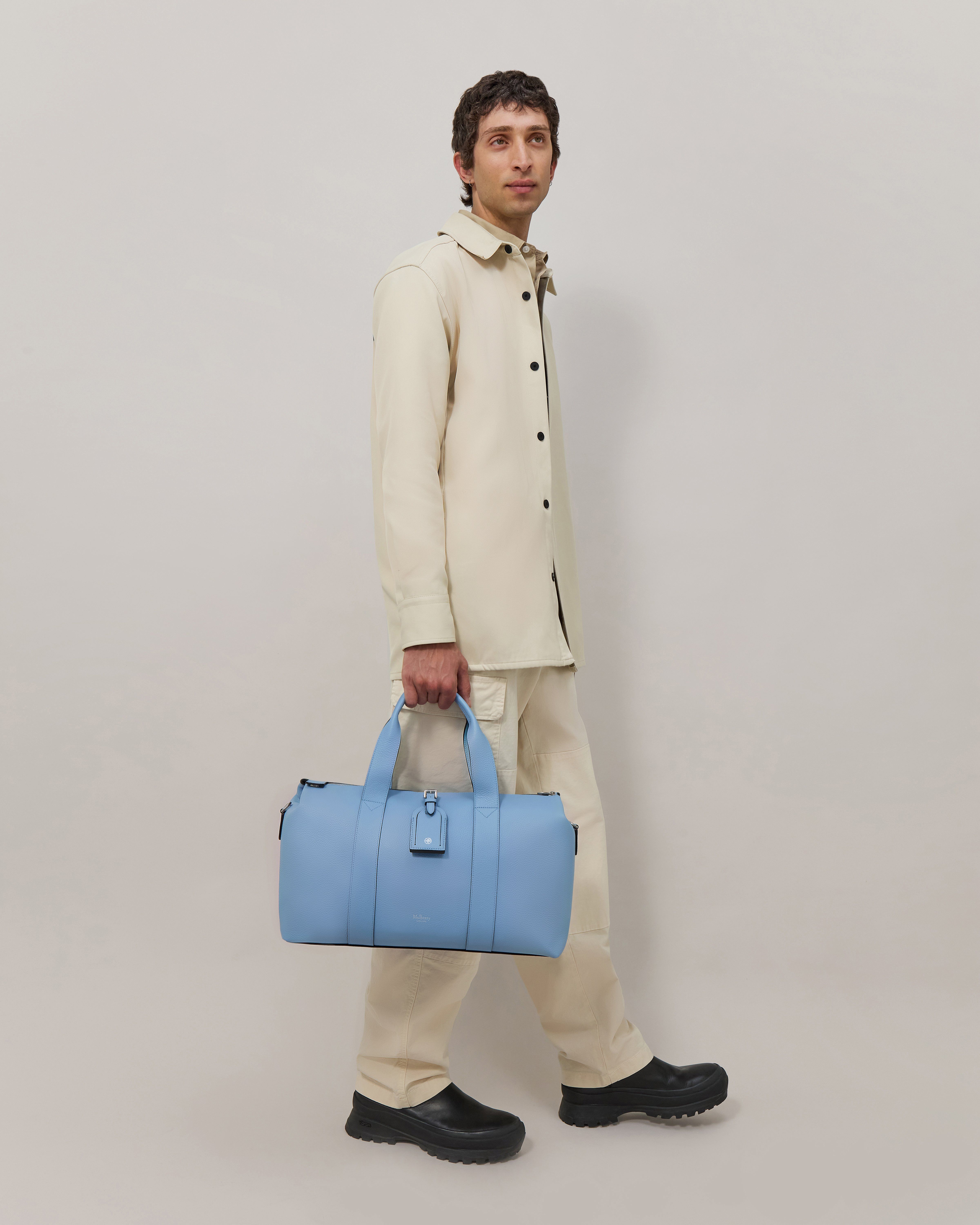 Heritage Day Clipper Pale Slate Small Classic Grain Men Mulberry