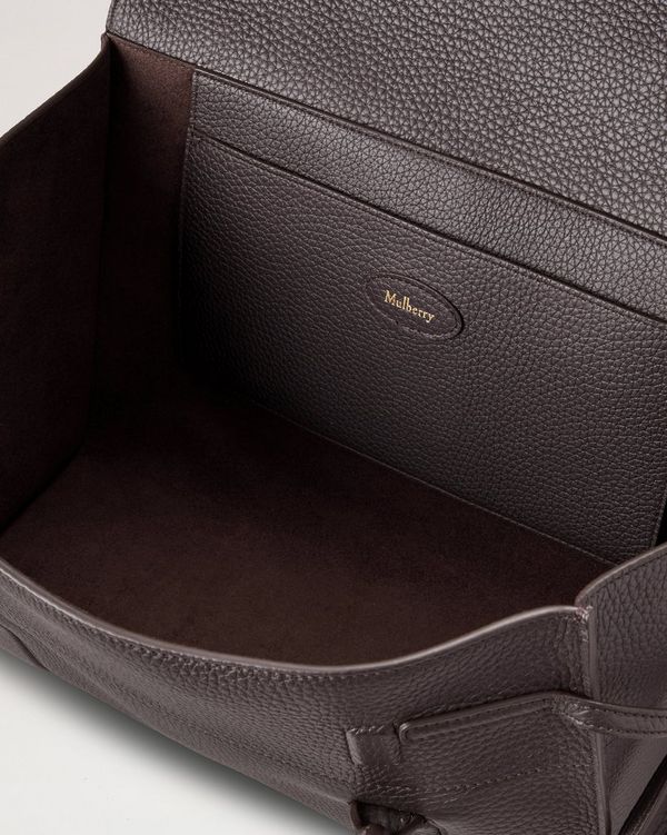 Mulberry ベイズウォーター ソフトグレインレザー ブラック シルバー Mulberry | スモール ジップド ベイズウォーター | ブラック スモール