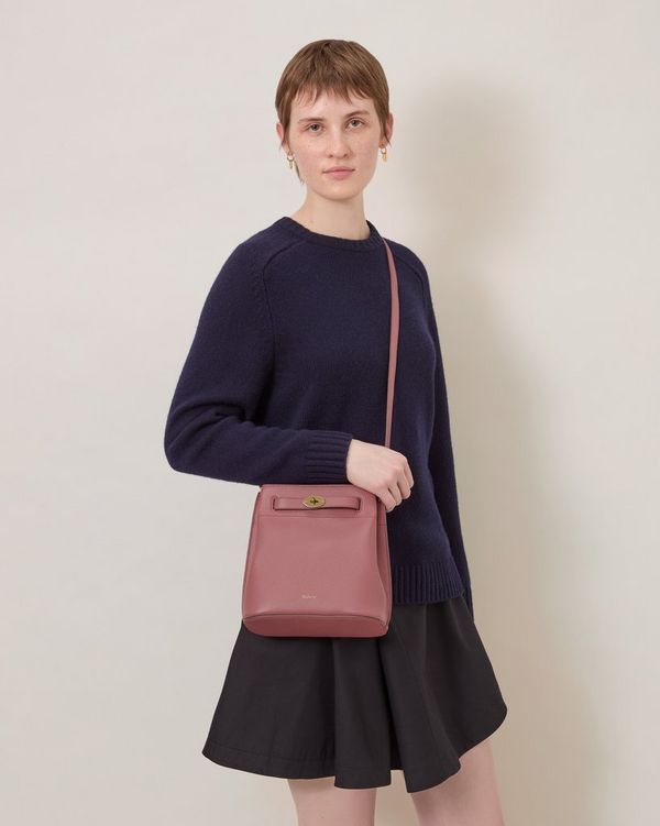 Mulberry | イズリントン バケット | ピンクスクランピー スモール