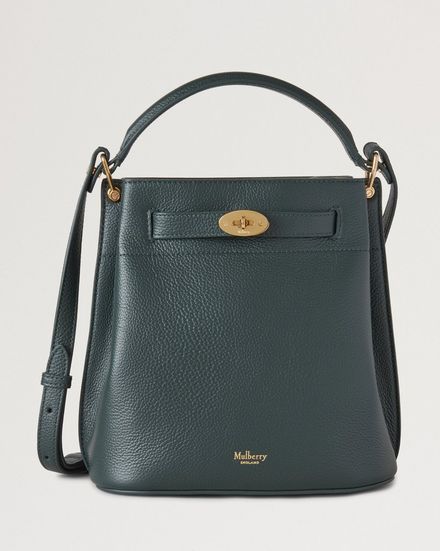 Mulberry | Islington Bucket | Mulberry Green Small Classic Grain Mulberry | Islington Bucket | Mulberry Green Small Classic Grain