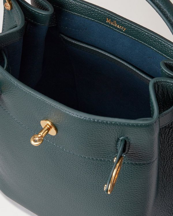 Mulberry | Islington Bucket | Mulberry Green Small Classic Grain Mulberry | Islington Bucket | Mulberry Green Small Classic Grain