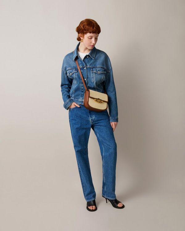 Pimlico Satchel Wood Foiled Sue