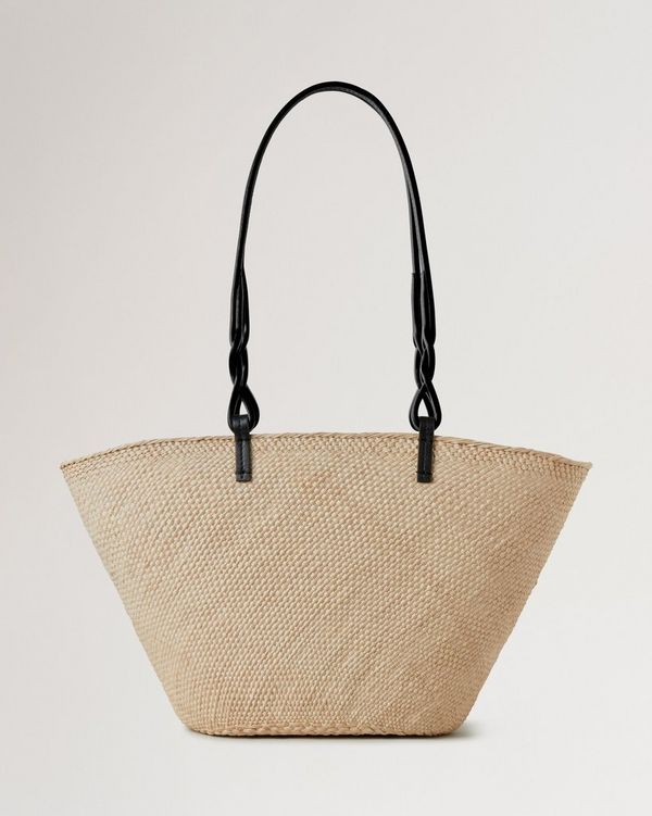 Raffia Basket Tote