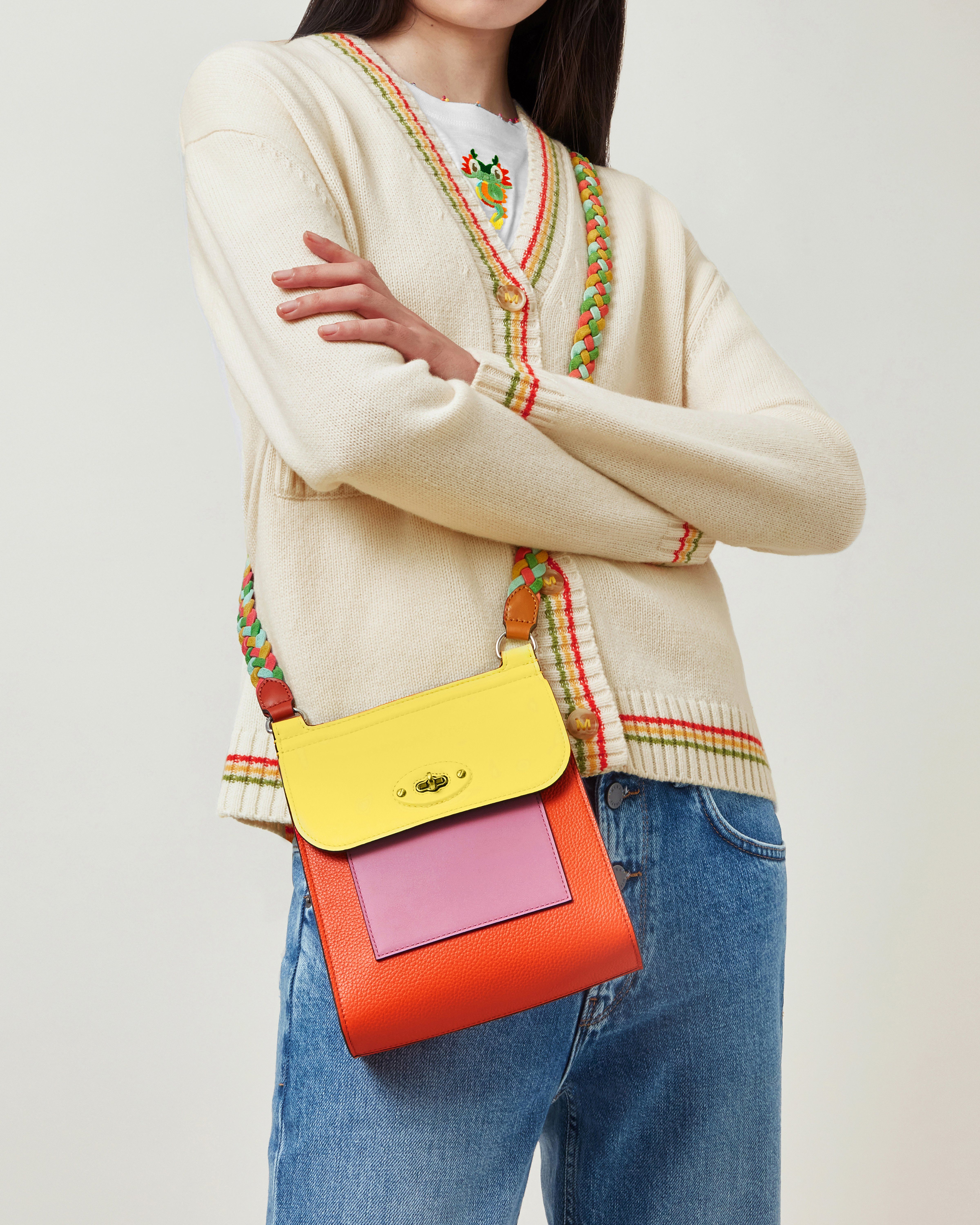 Mira Mikati x Mulberry All Over Dragon Scarf