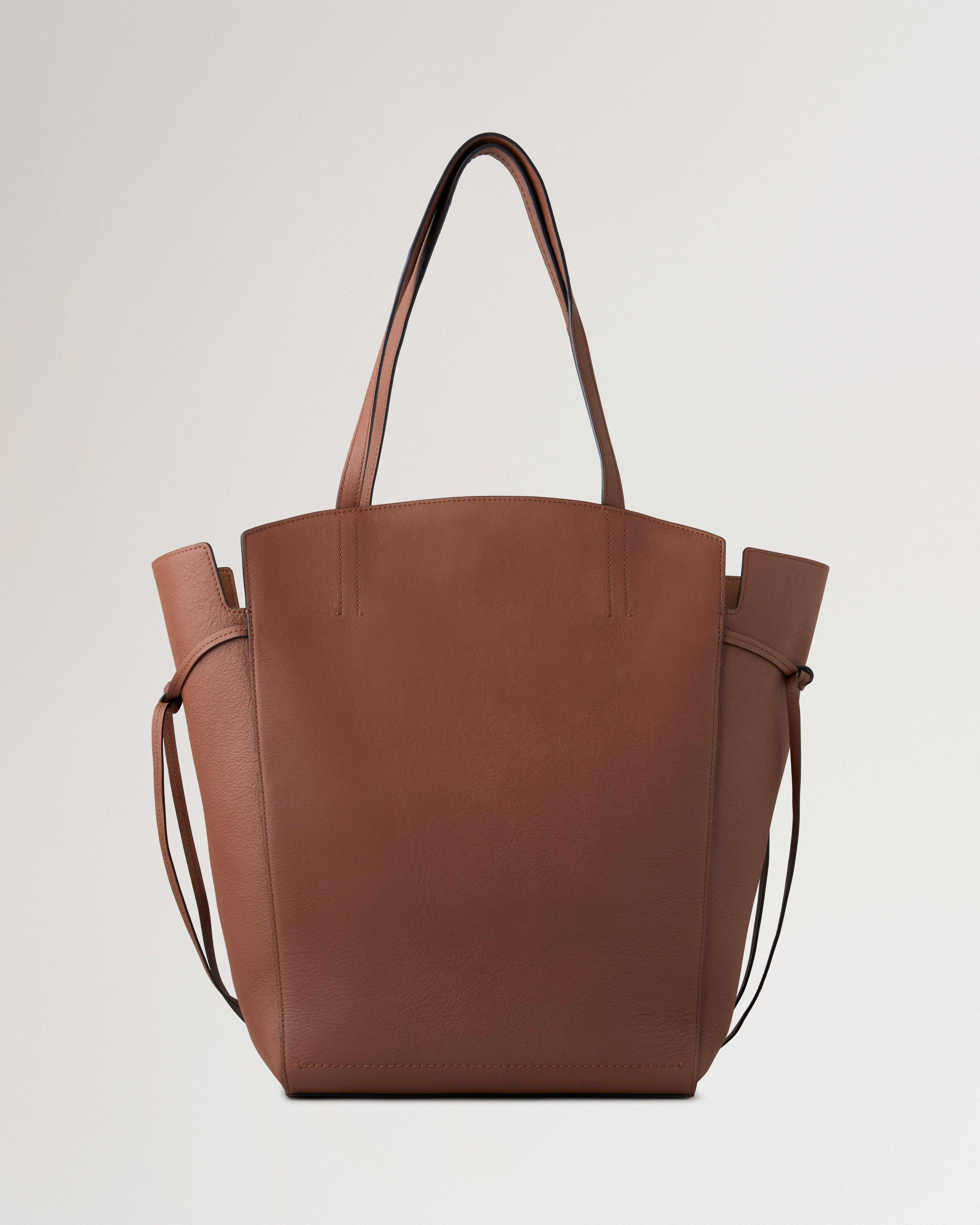 MULBERRY｜ (Clovelly (HH9453 587 A100)) Mulberry Small Clovelly Tote Bag | Brown | FARFETCH