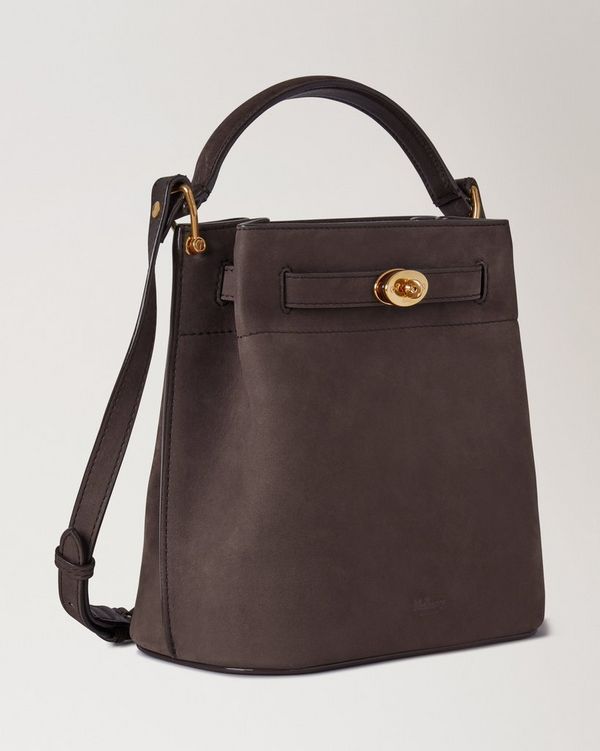 Mulberry | イズリントン バケット | エボニー ヌバックレザー Mulberry | イズリントン バケット | エボニー ヌバックレザー