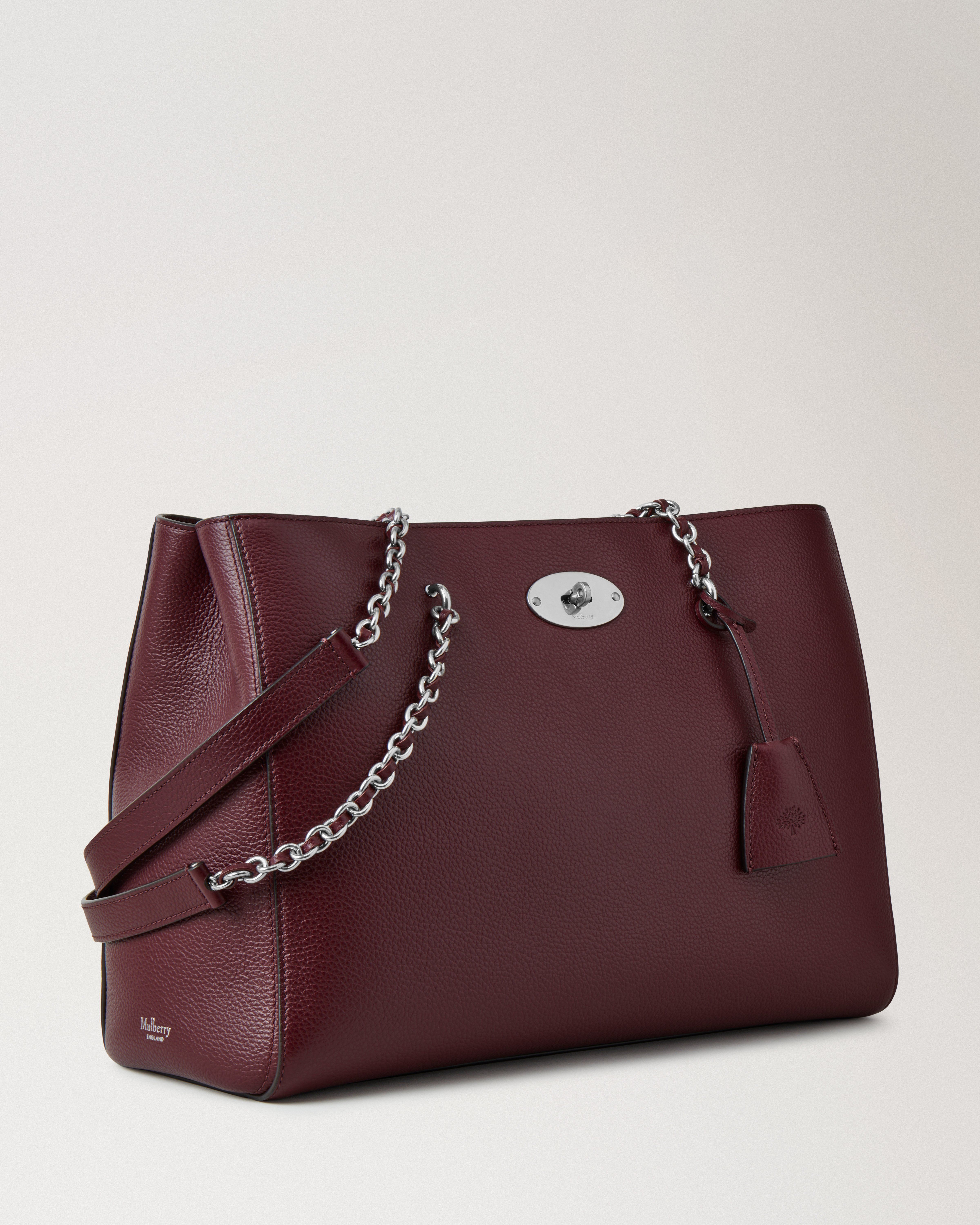 Mulberry oxblood tote sale