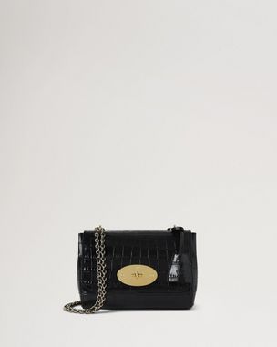Mulberry lily black glossy goat hotsell