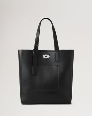 Bayswater Tote Leder mit klassischer Narbung in Schwarz Damen Mulberry