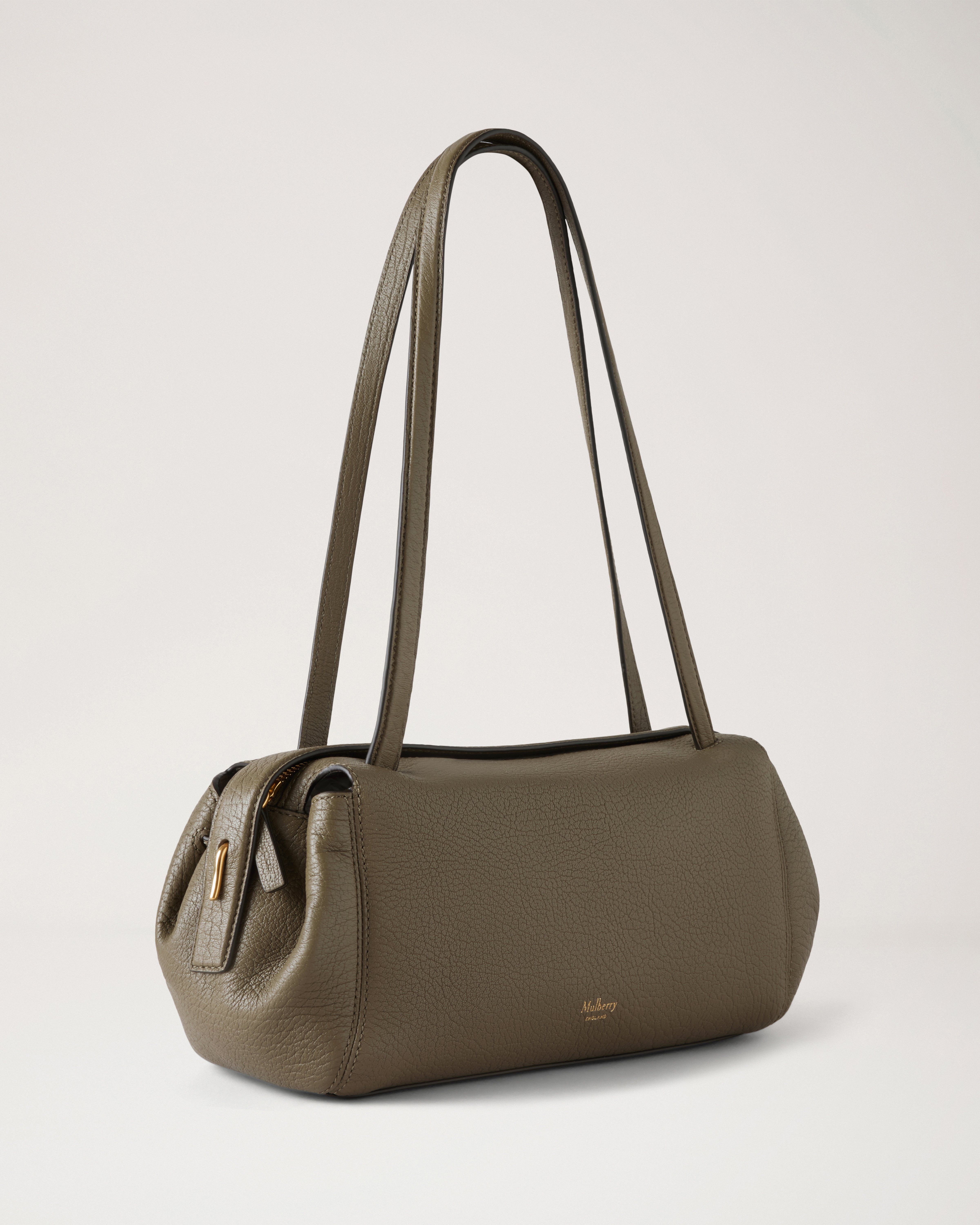 Mulberry | メドウ スモール ショルダーバッグ | リネングリーン