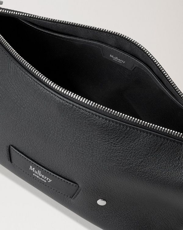 Mulberry | ライ スモール メッセンジャー | ブラック サプル カーフ