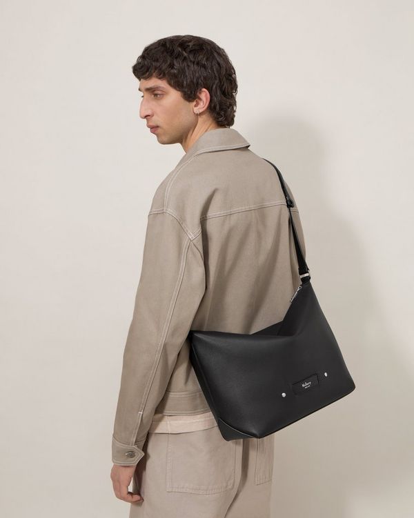 Mulberry | ライ メッセンジャー | ブラック サプル カーフ レザー | Men