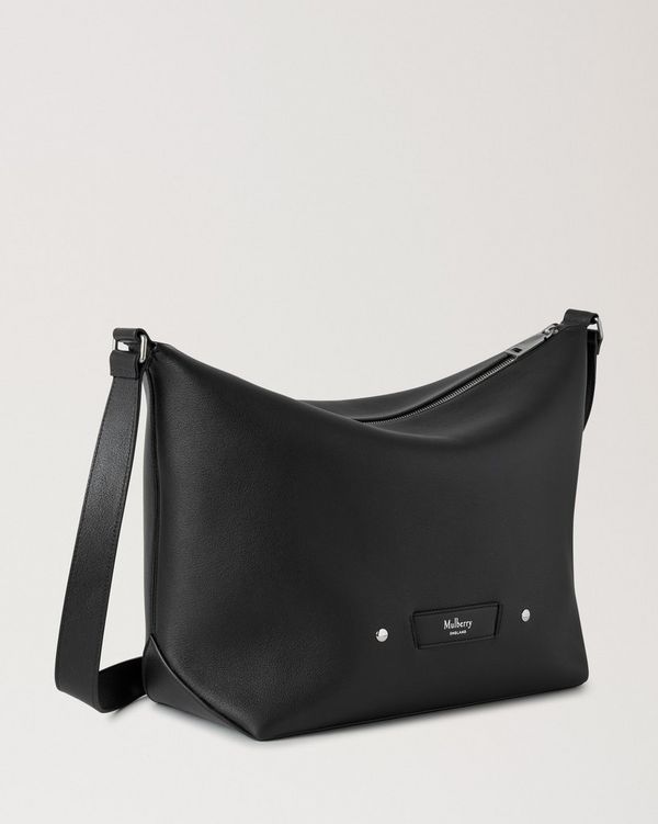 Mulberry | ライ メッセンジャー | ブラック サプル カーフ レザー | Men