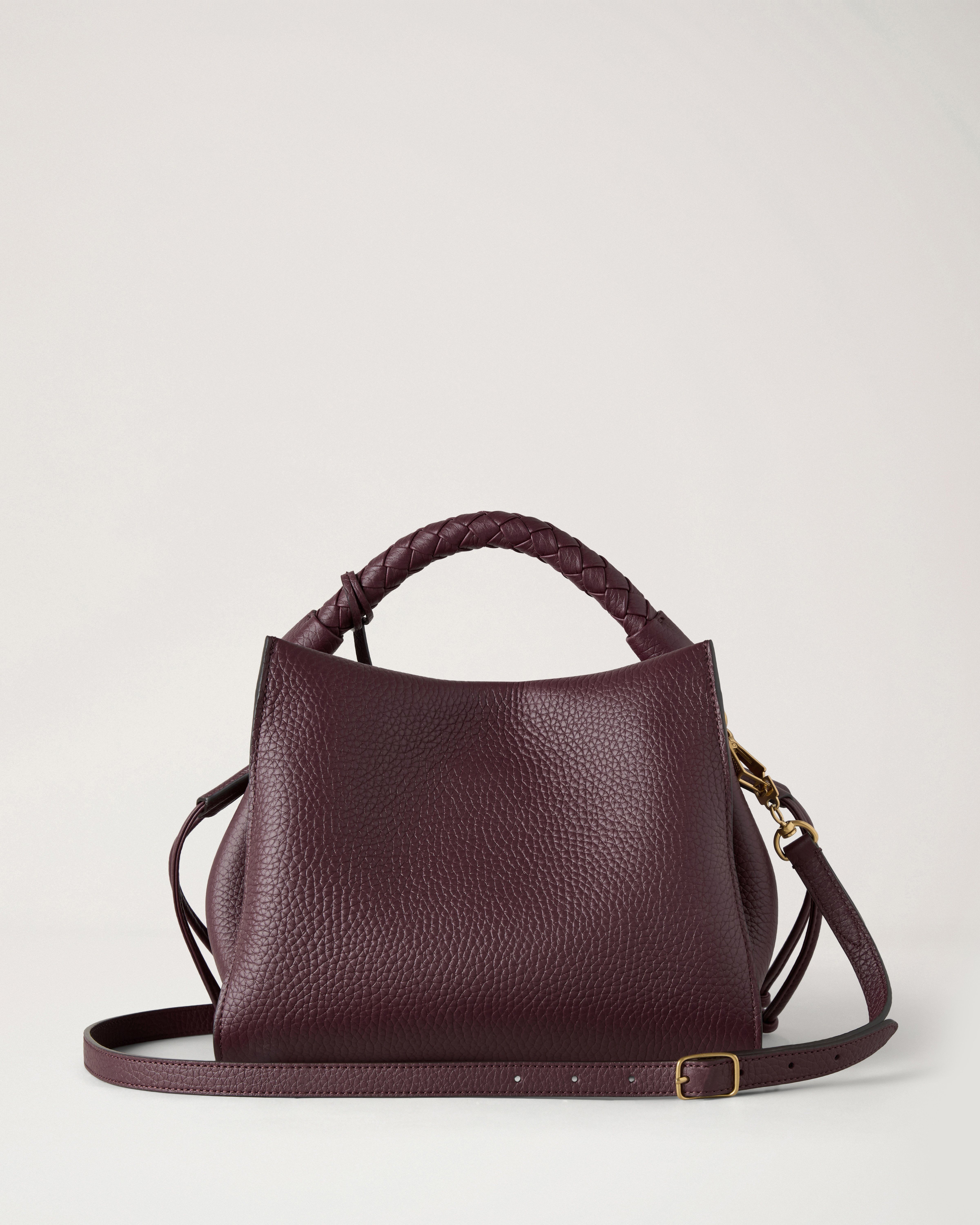 Mulberry | Small Iris | Black Cherry Heavy Grain | Women