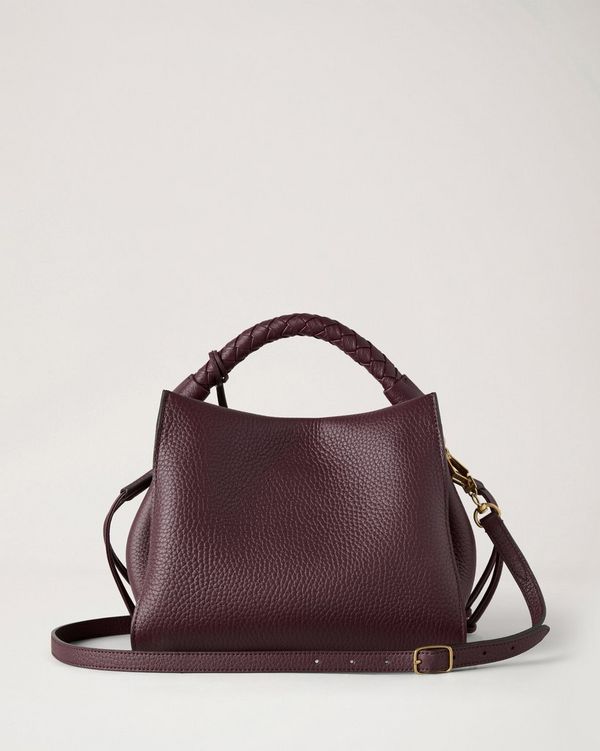 Mulberry | Small Iris | Black Cherry Heavy Grain | Women