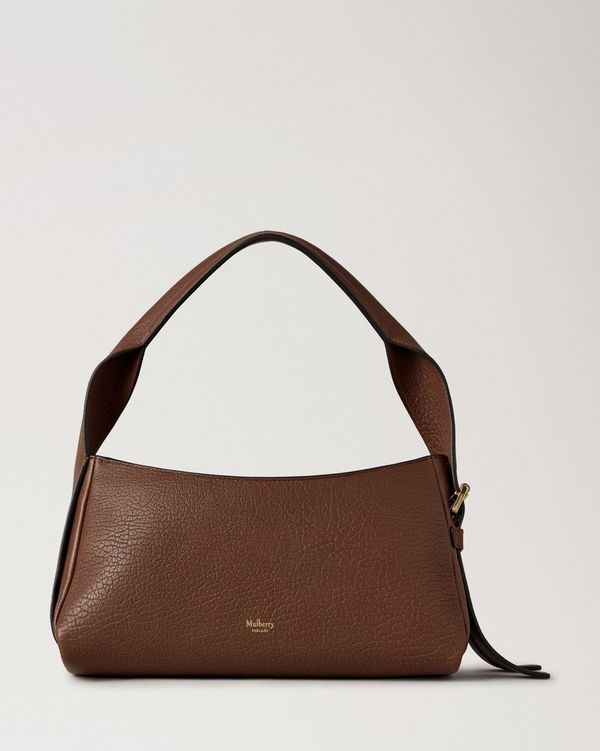 Mulberry | Maggie Shoulder Bag | Bright Oak Natural Grain