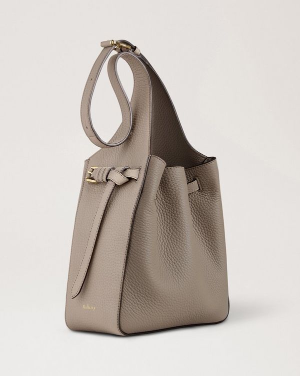 Mulberry | スモール ライラ バケット | カシミヤトープ ヘビー