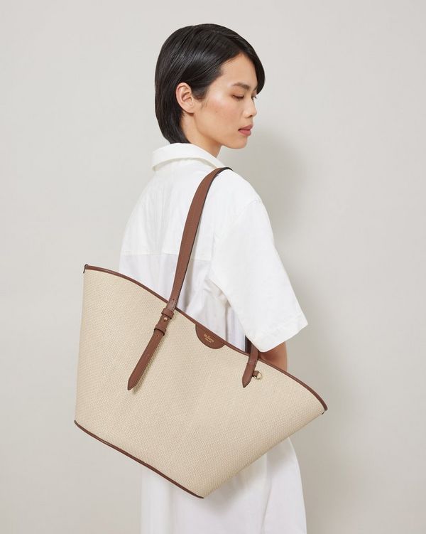 トートバッグ Mulberry 'Basket Tote' shopping bag Mulberry | Basket Tote | Oak Raffia | Women