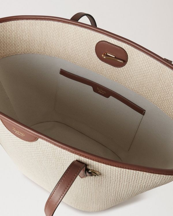 Mulberry | Basket Tote | Oak Raffia | Women