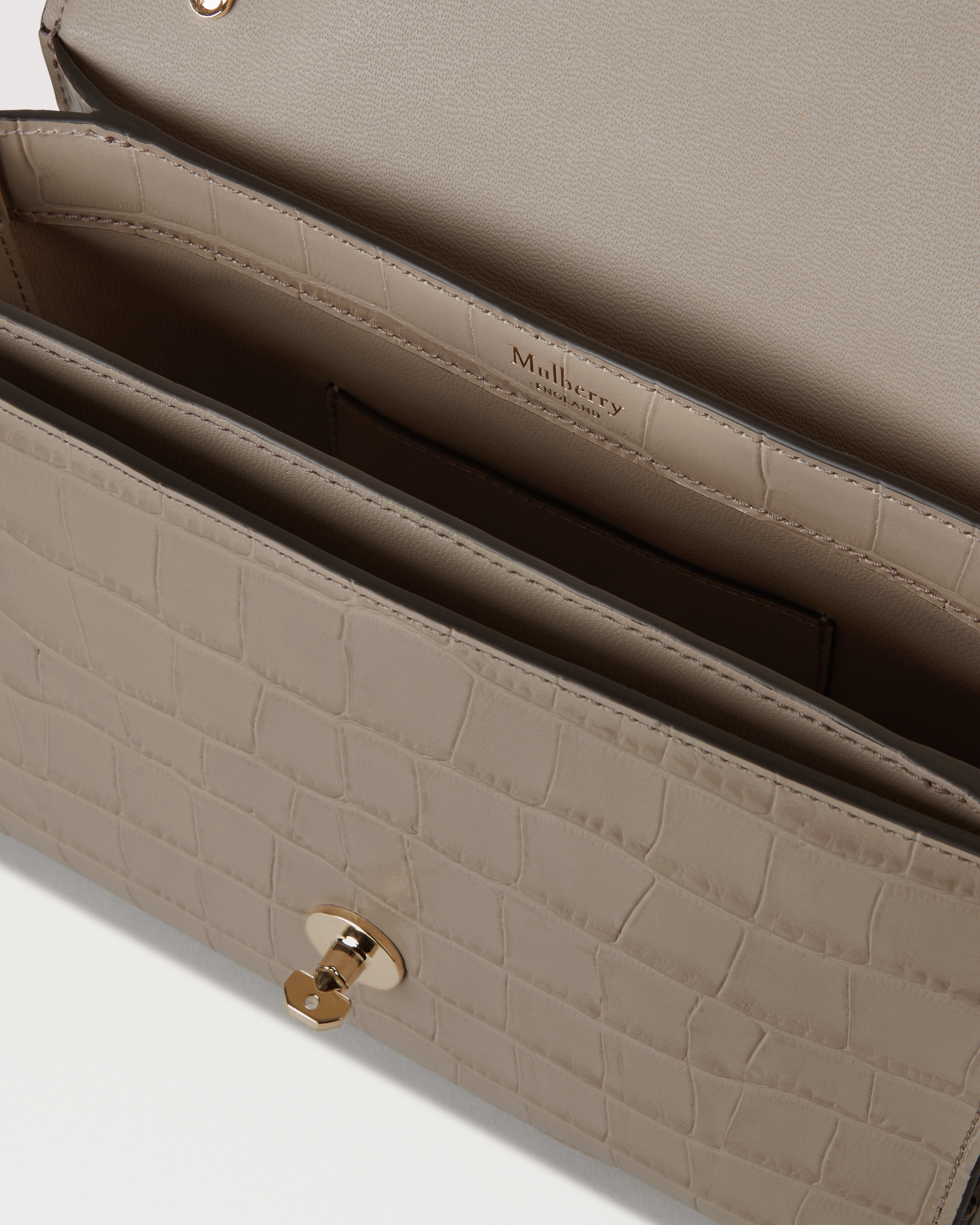 Mulberry | ラナ トップハンドル | カシミヤトープ シャイニー