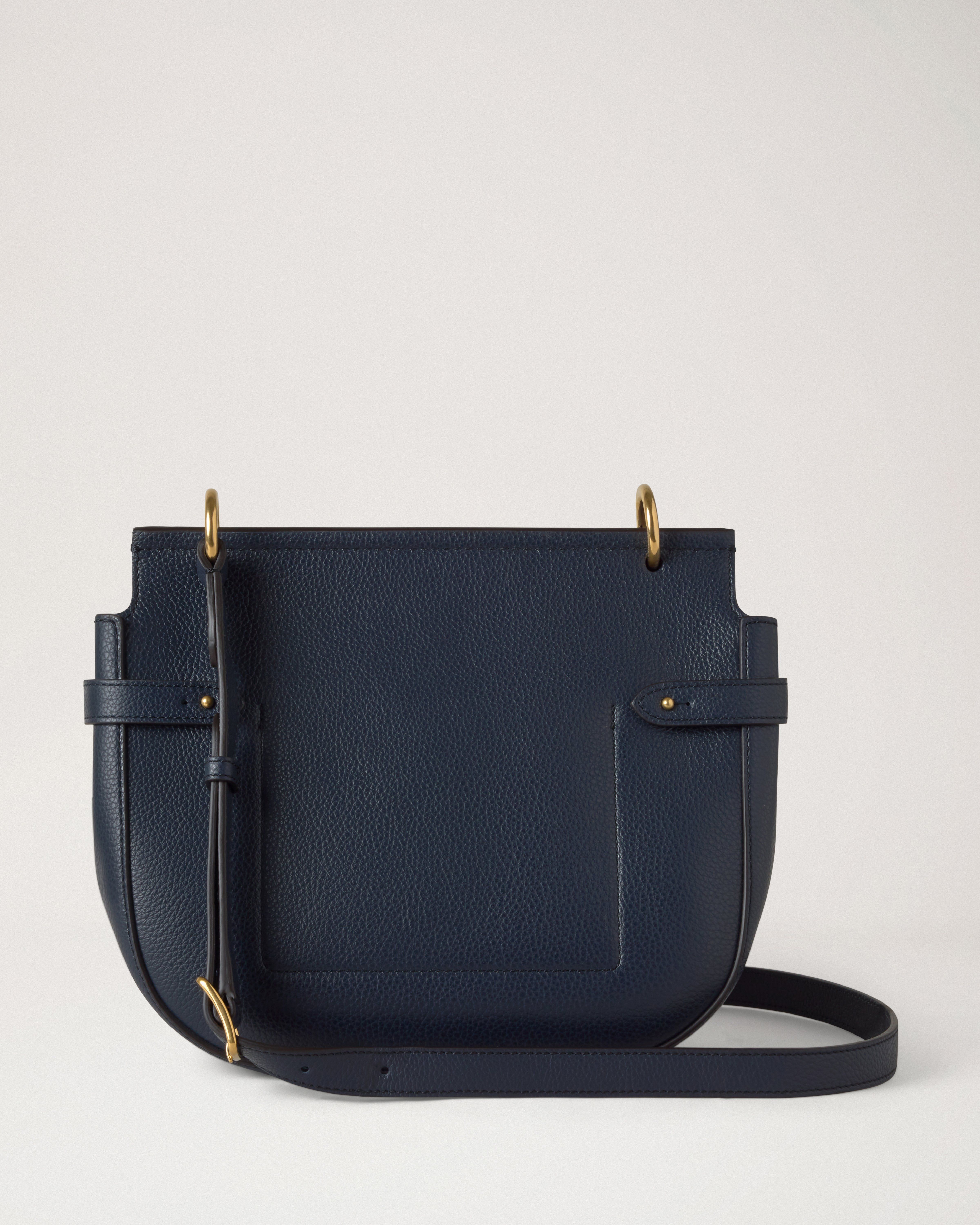 Mulberry | Amberley Satchel | Night Sky Small Classic Grain | Amberley