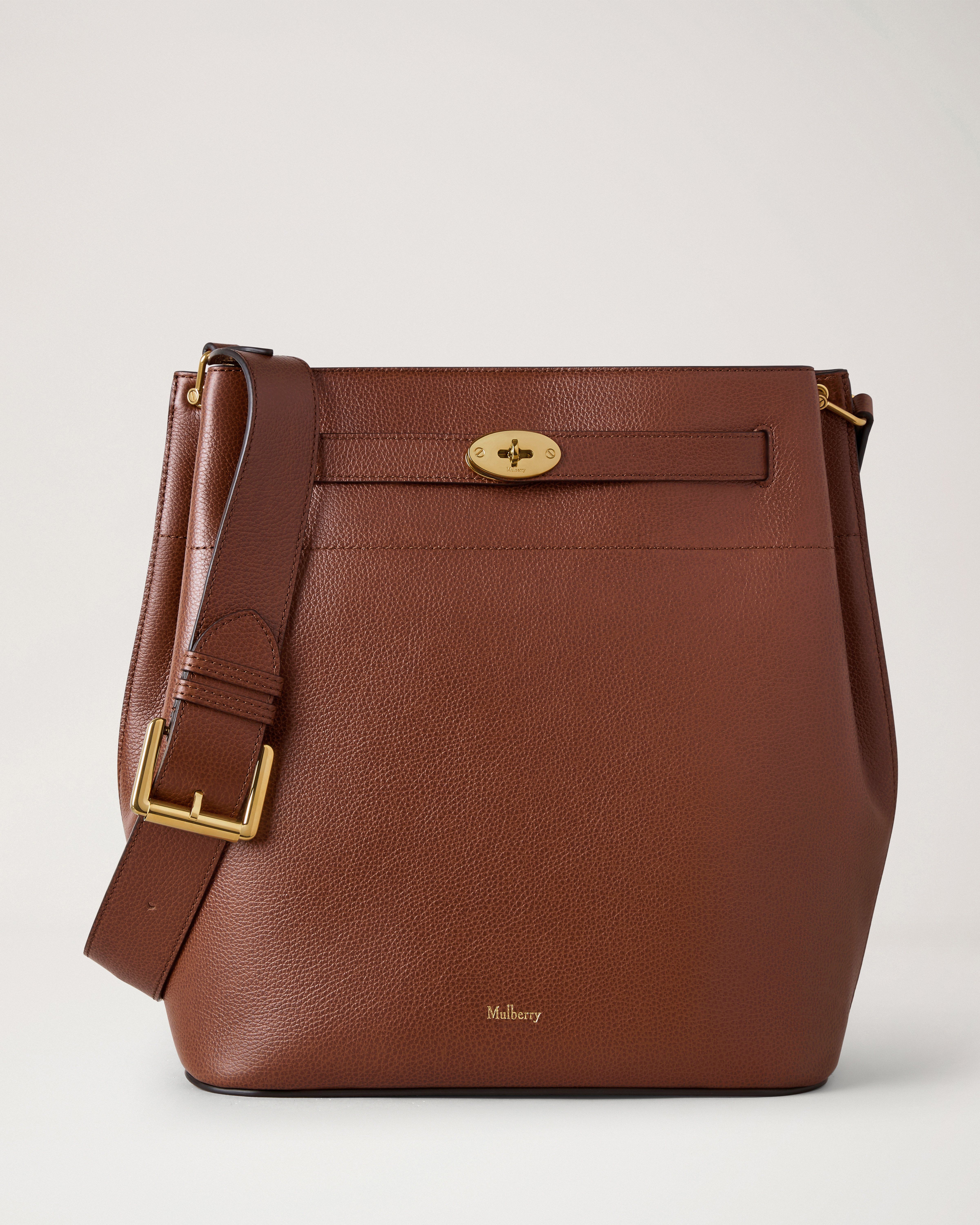 【MULBERRY】ISLINGTON BUCKET BAG Mulberry | Large Islington Bucket | Oak Two-Tone Small