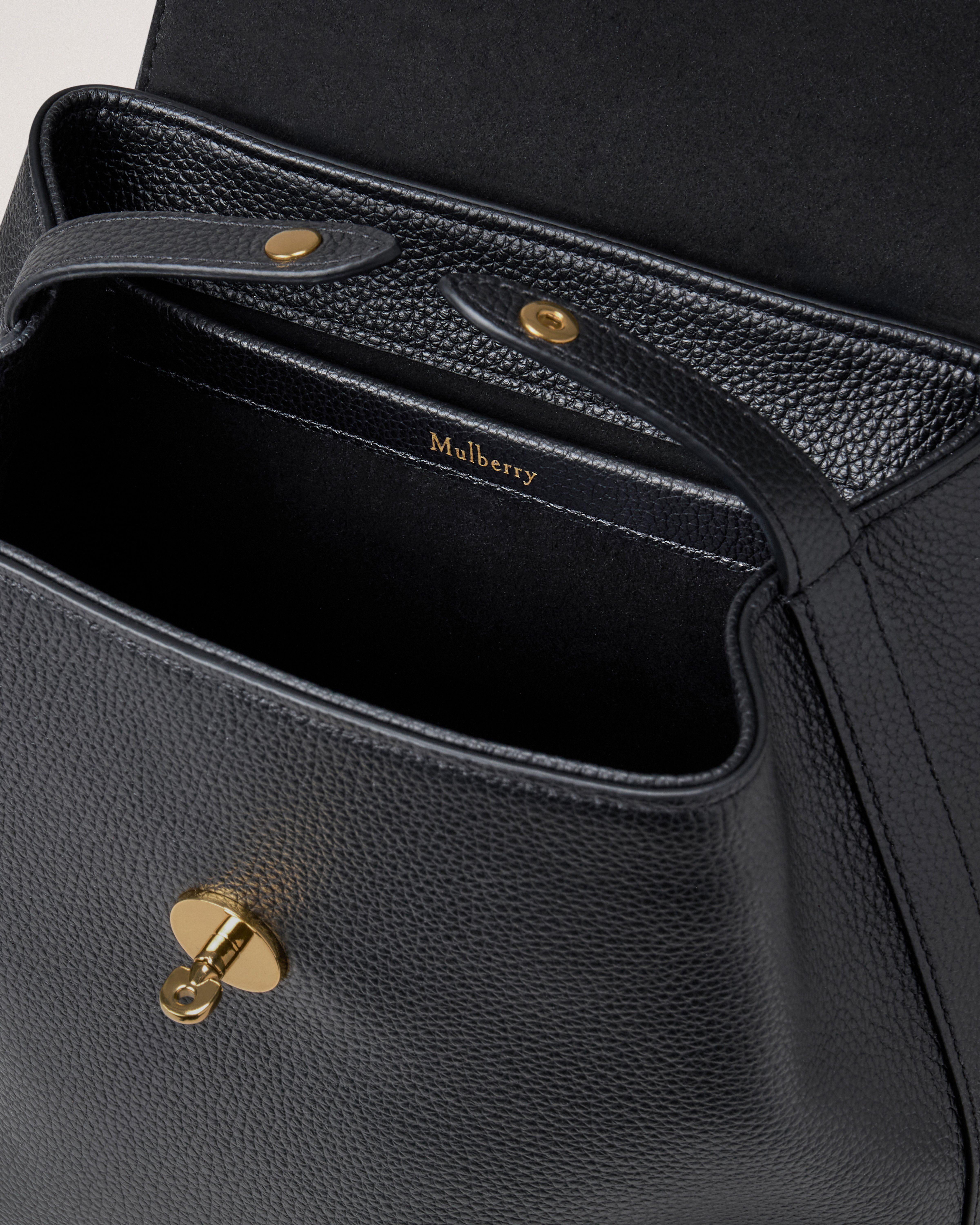 Mulberry | ミニ ベイズウォーター バックパック | ブラック スモール