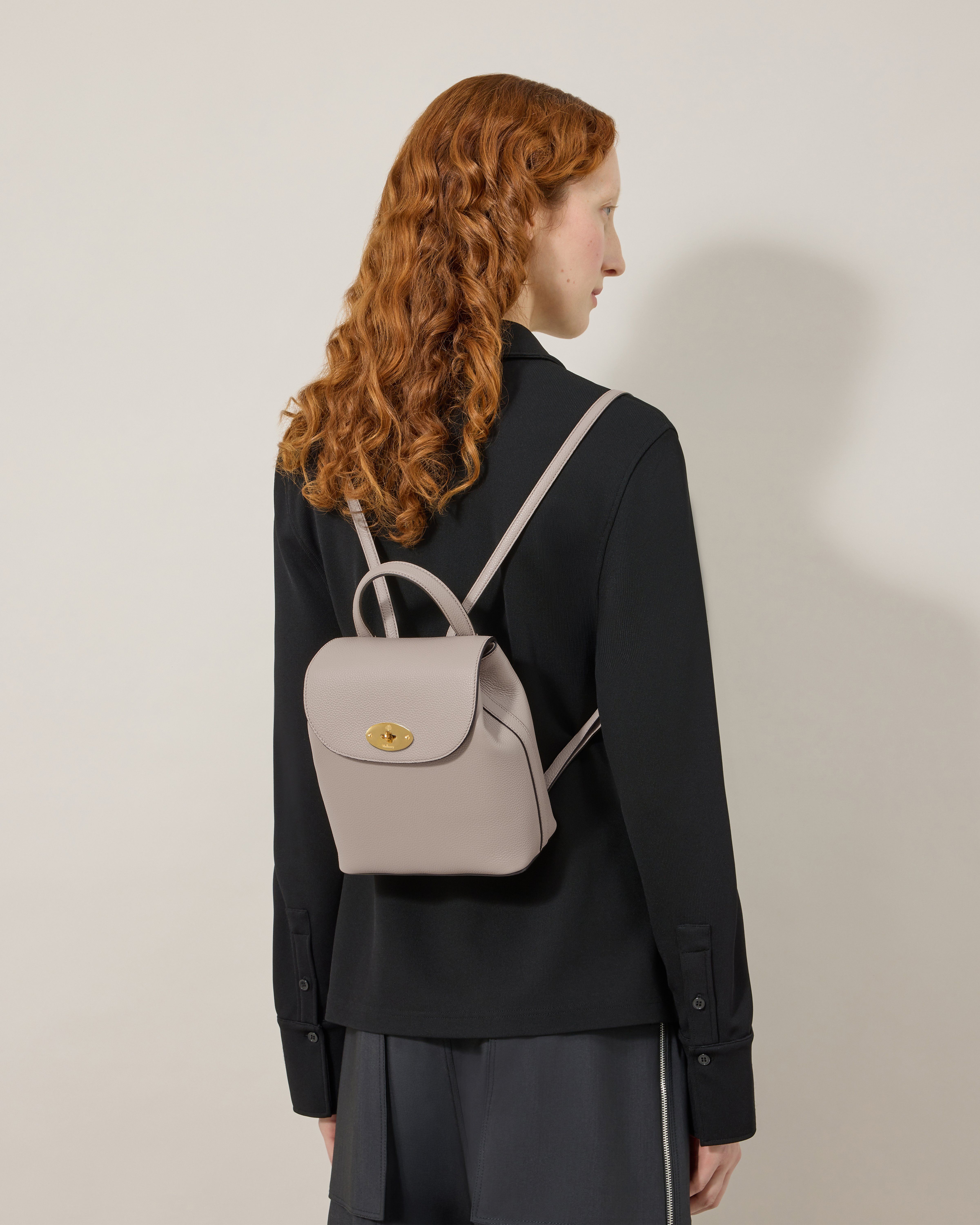 Mulberry | ミニ ベイズウォーター バックパック | カシミヤトープ