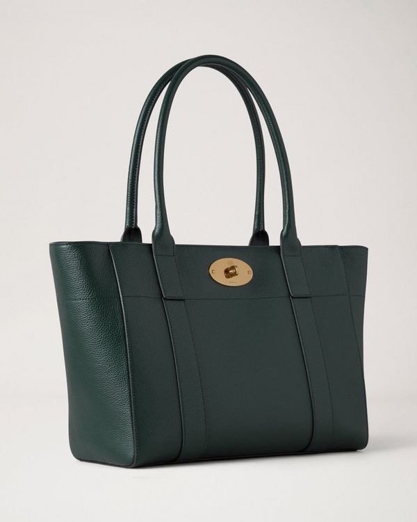 Mulberry | Bayswater 9 to 5 | Mulberry Green Small Classic Grain