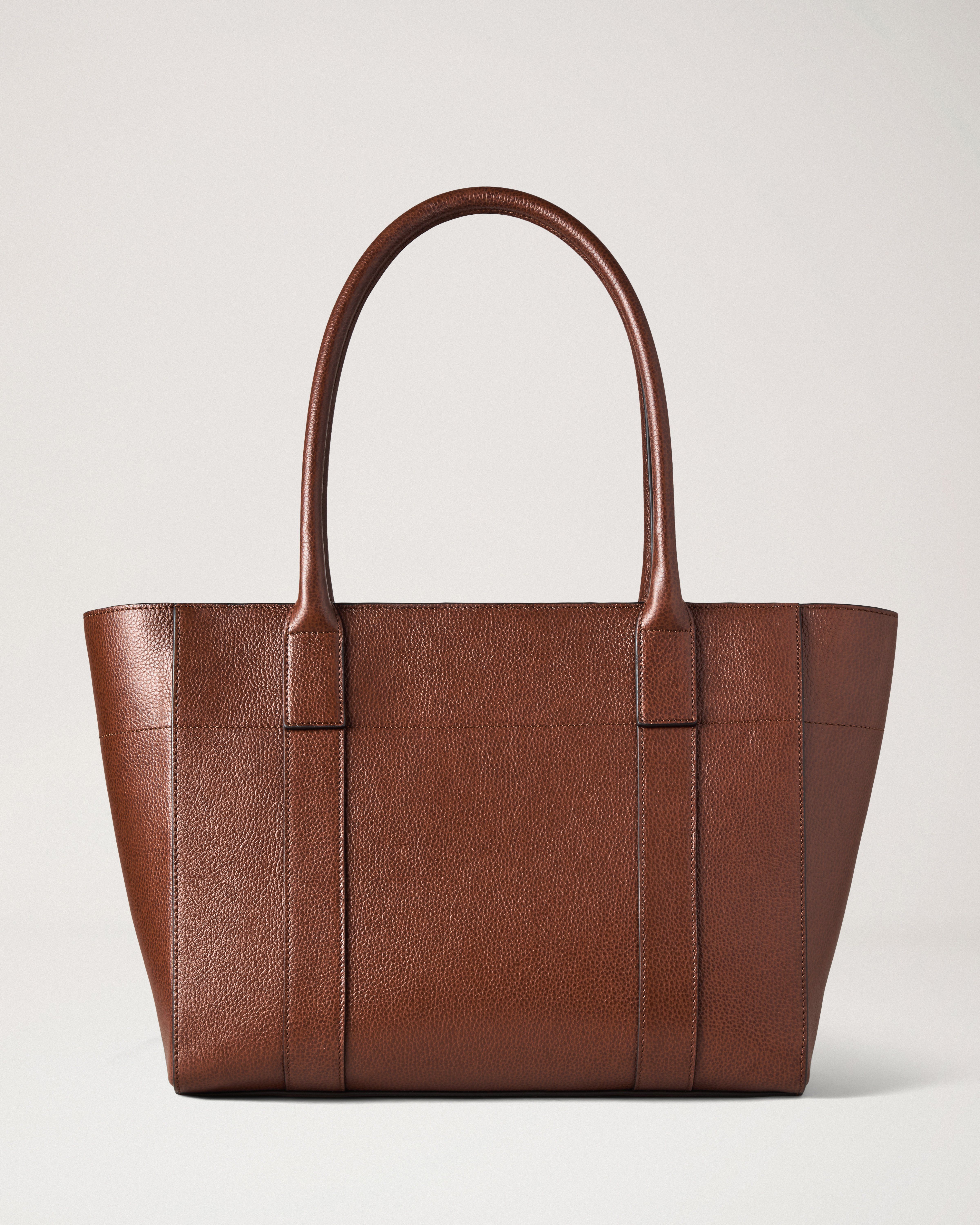 トートバッグ Mulberry FW25 Mulberry Bags.. (HH8728 552G110) Mulberry | Bayswater 9 to 5 | Oak Two-Tone Small Classic Grain