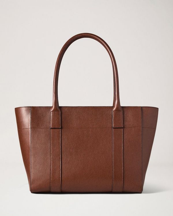 トートバッグ MULBERRY BAYSWATER SMALL TWO TONE TOTE BAG Mulberry | Bayswater 9 to 5 | Oak Two-Tone Small Classic Grain