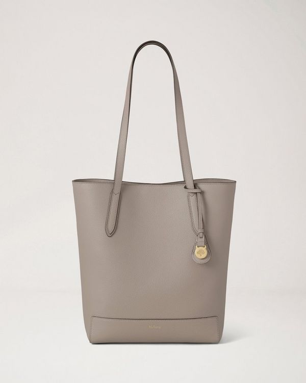 Mulberry | North South Shopper | Cashmere Taupe Small Classic Grain